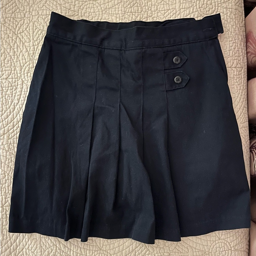 School uniform skirt, ClassRoom Uniform, Size: 12, Navy blue